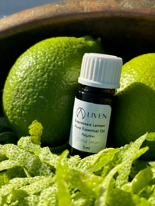 Expressed Lemon Peel Essential Oil