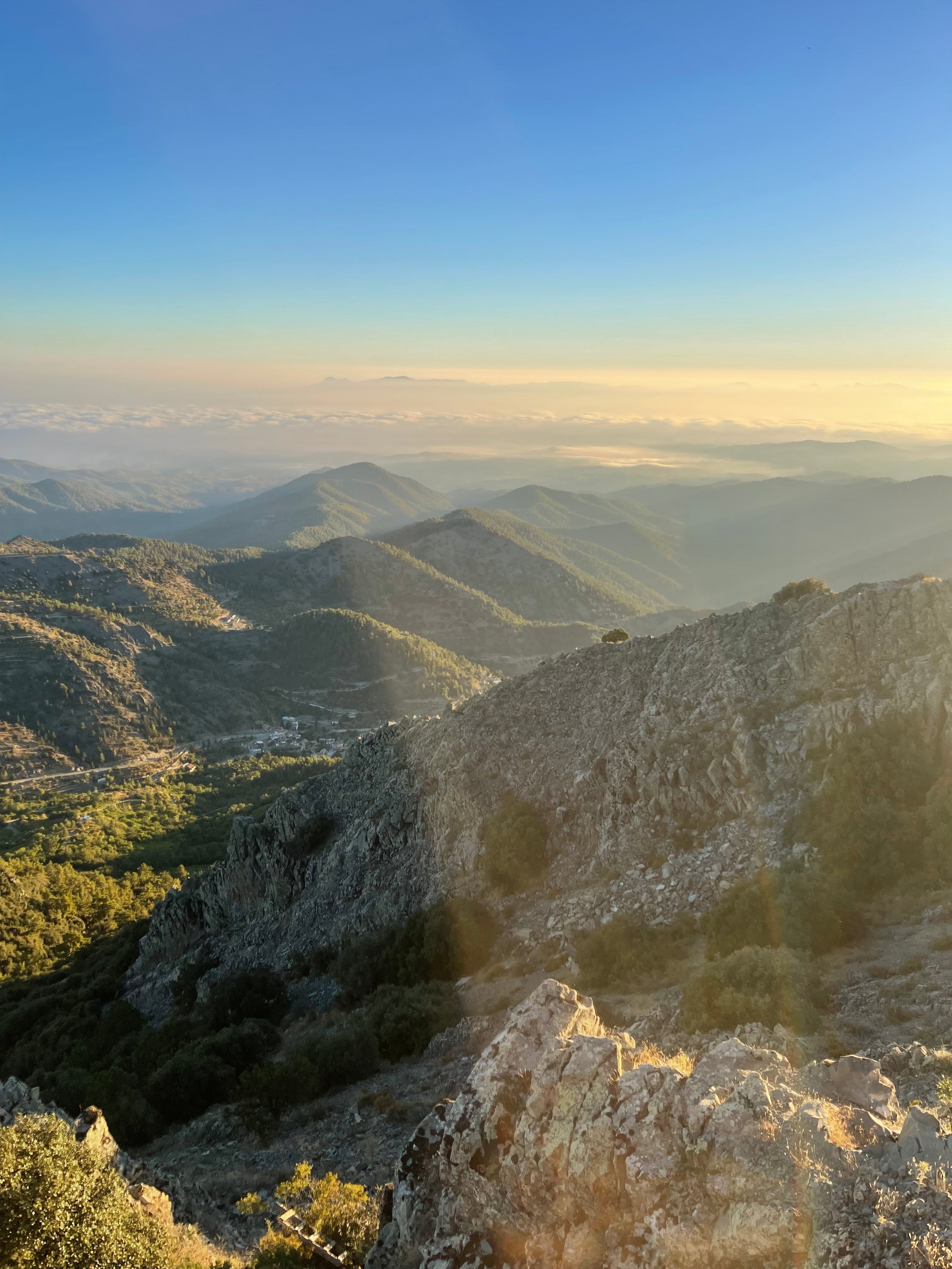 Troodos.Mountains of cyprus, where nature flora thrives