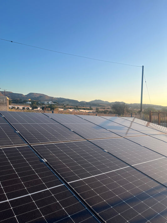 We are solar-powered!