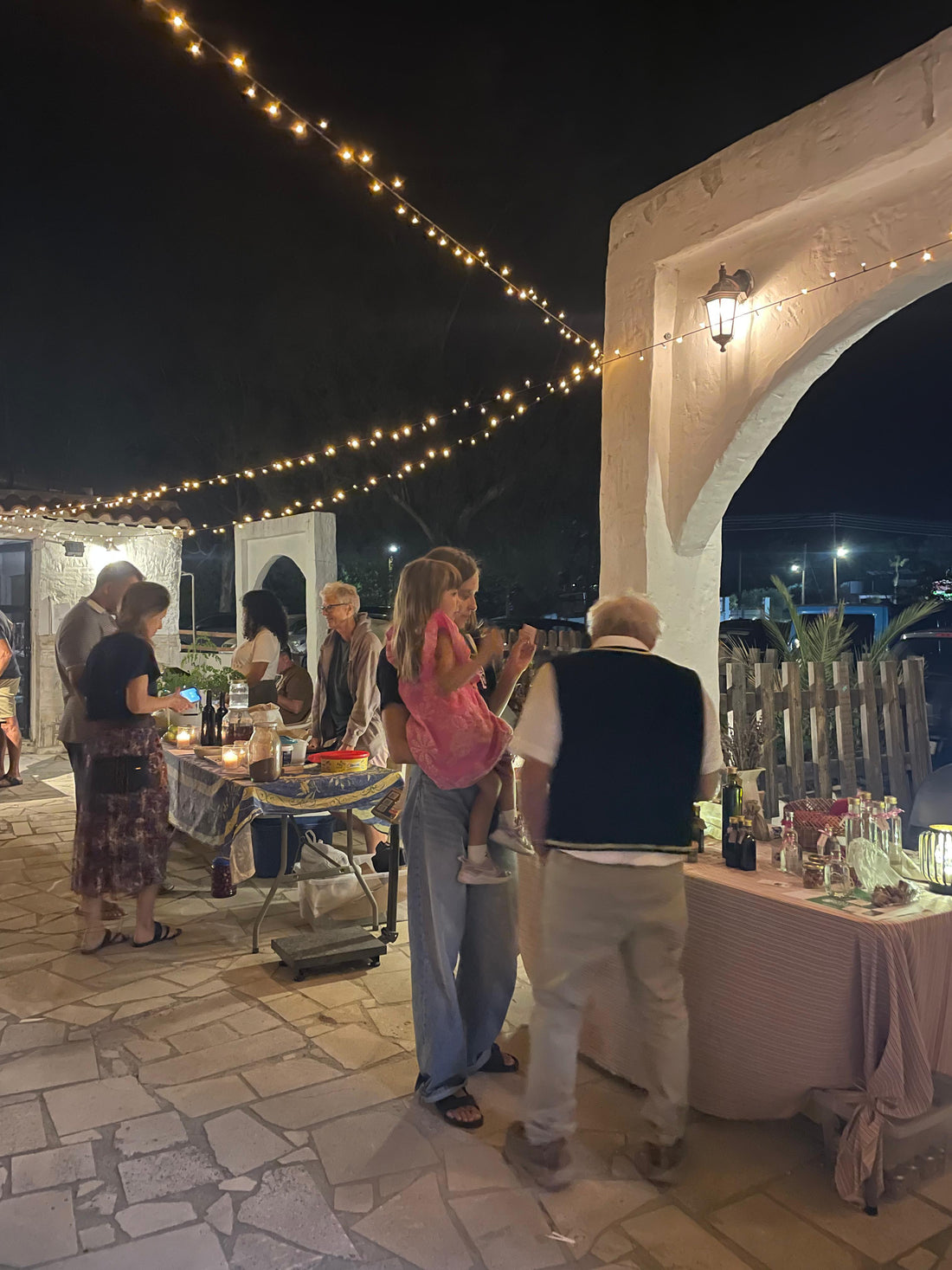 moments from our sunset artisan market