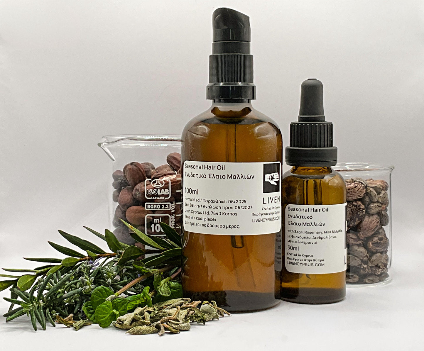 Seasonal Hair Oil