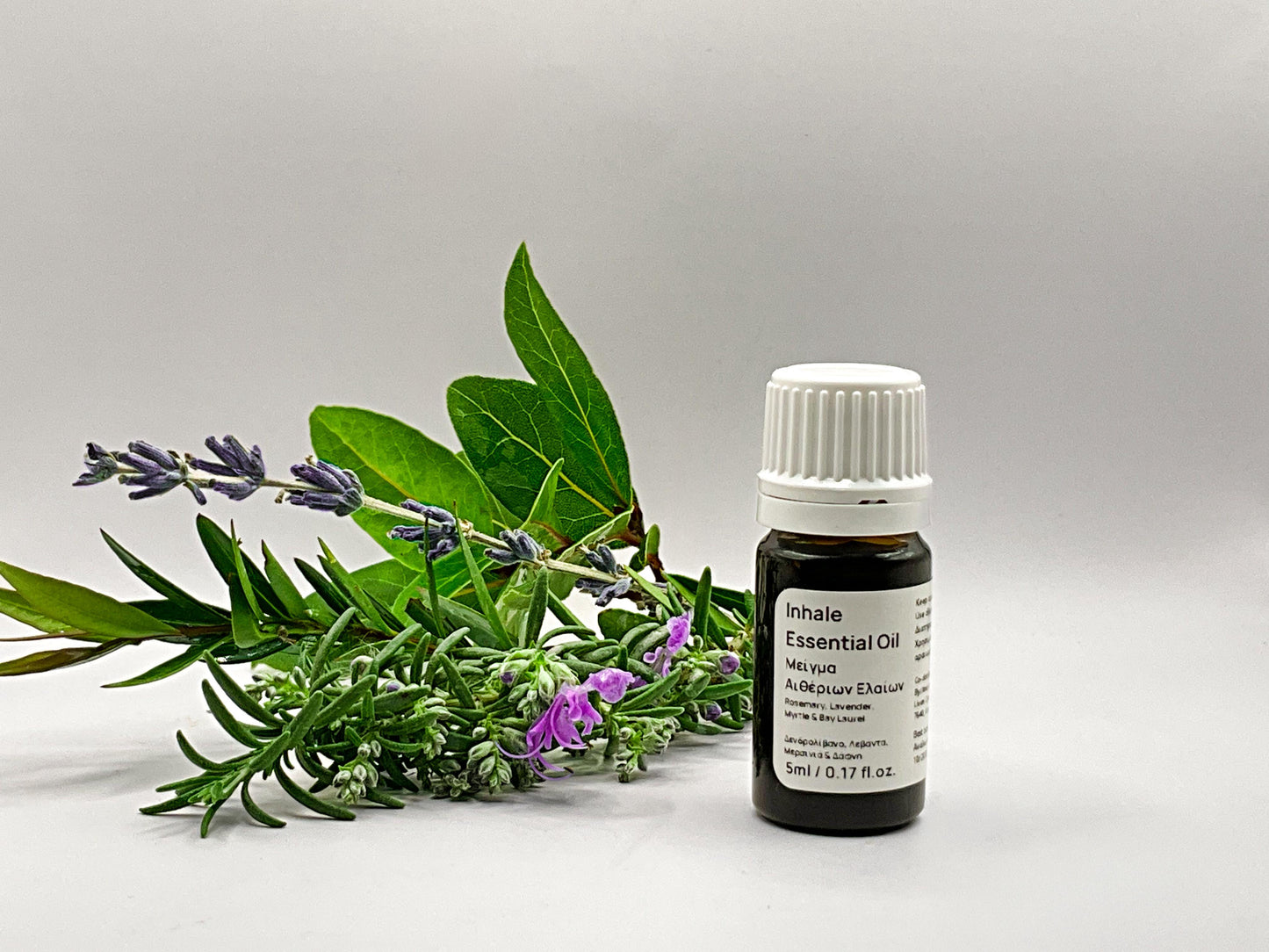 Inhale: Essential Oil Co-distillation of Lavender, Rosemary & Wild Myrtle and Bay Laurel