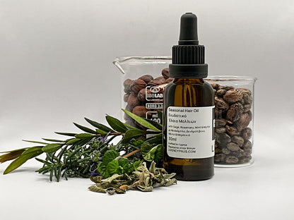 Seasonal Hair Oil