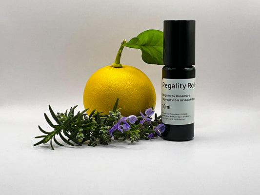 Regality Roll bottle with citrus, rosemary oil