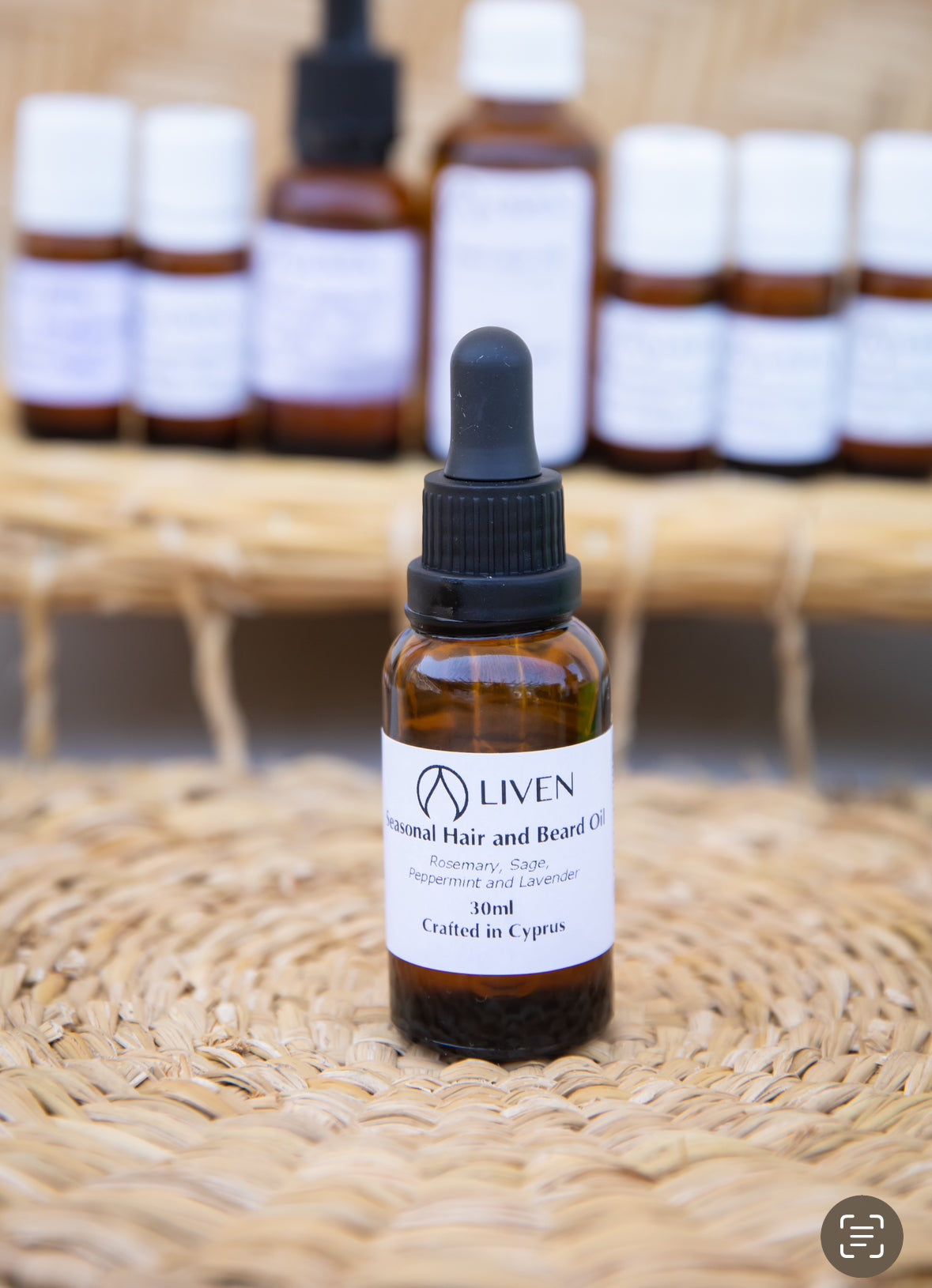 Seasonal Hair and Beard Oil