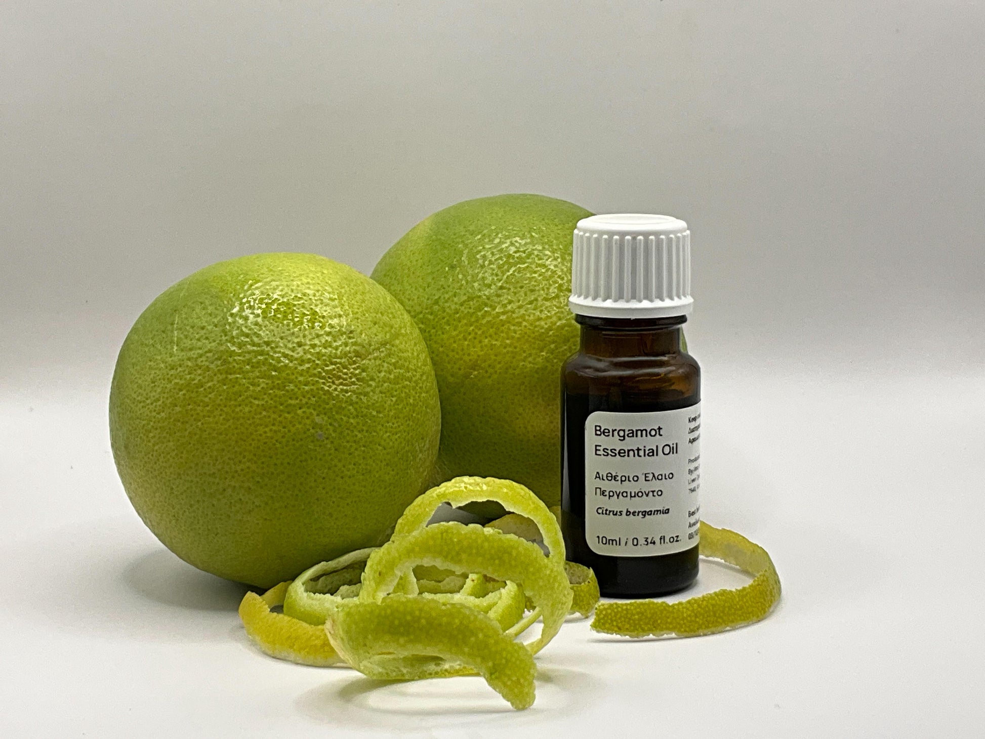 Bergamot essential oil distilled in Cyprus
